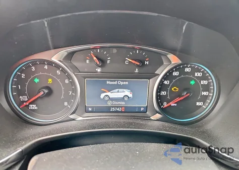 2024 Chevrolet Equinox Rs из США, поврежденный, VIN 3GNAXMEG4RL200531